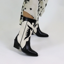 COMBINED COWBOY BOOTS